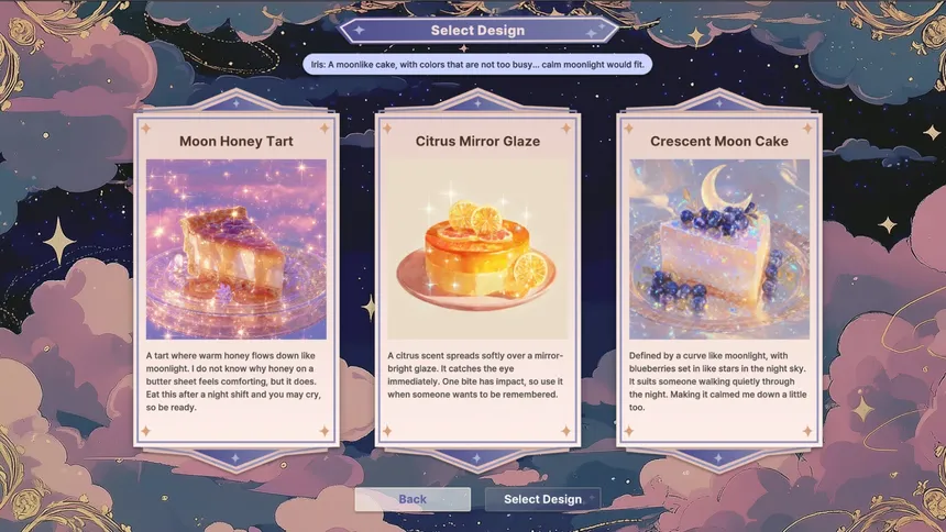 Скриншот 4 к игре Iris and the Moonlight Bakery