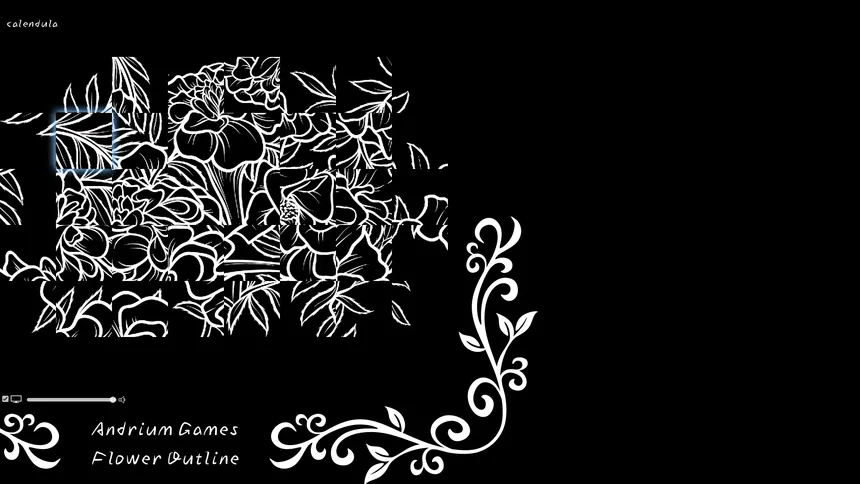 Скриншот 2 к игре Flower Outline