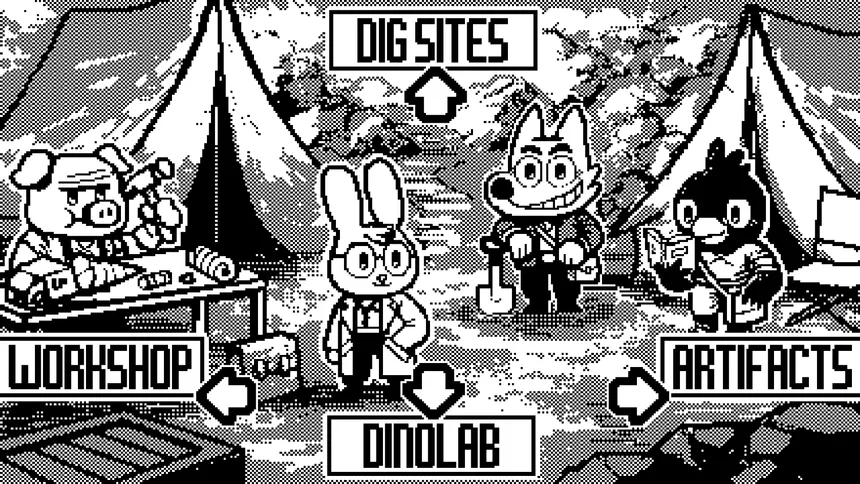 Скриншот 2 к игре Dig! Dig! Dino!