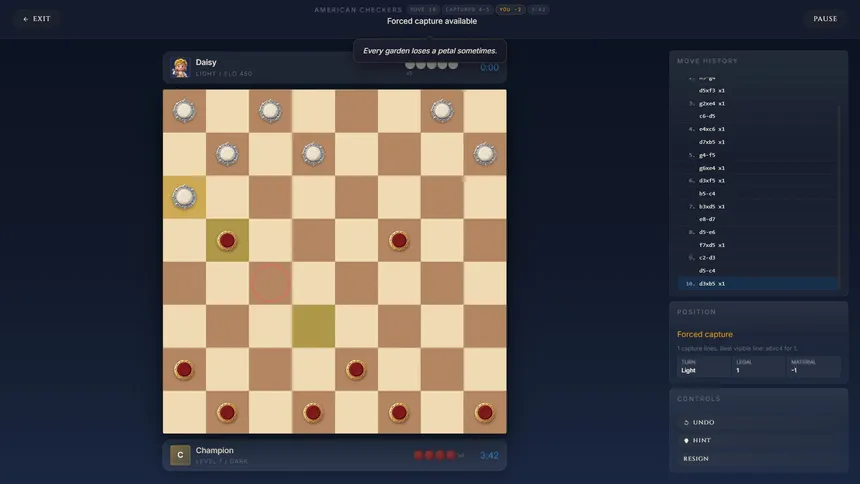 Скриншот 2 к игре Checkers Kingdom