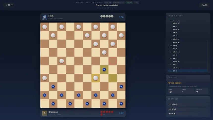 Скриншот 4 к игре Checkers Kingdom