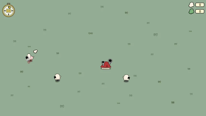 Скриншот 1 к игре Grandma's Golden Boy: Sheep Shear Madness