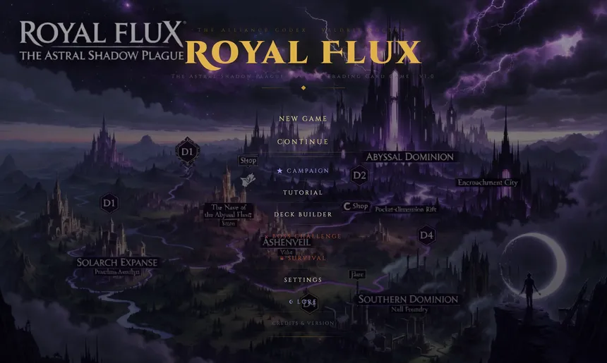 Скриншот 6 к игре Royal Flux — The Astral Shadow Plague