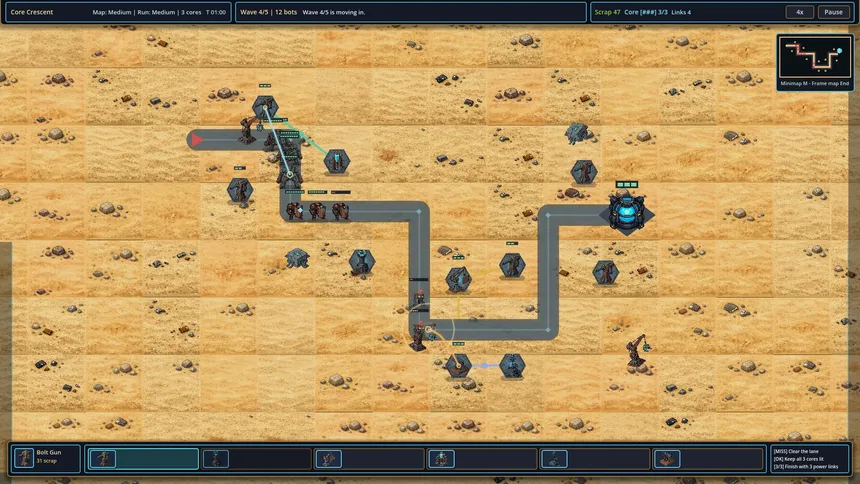 Скриншот 1 к игре Scrapbot Outpost