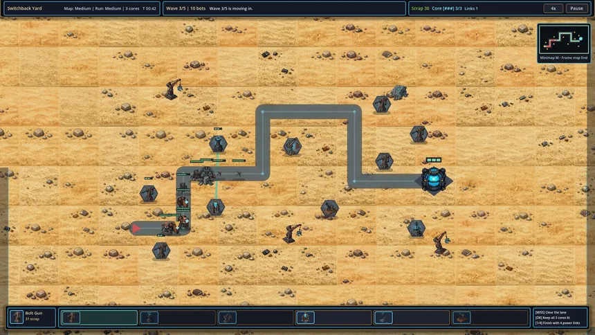 Скриншот 2 к игре Scrapbot Outpost