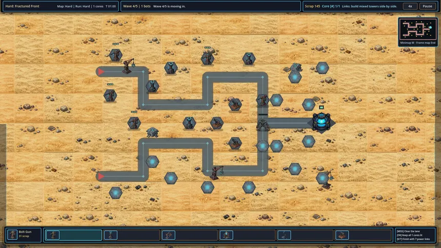 Скриншот 3 к игре Scrapbot Outpost