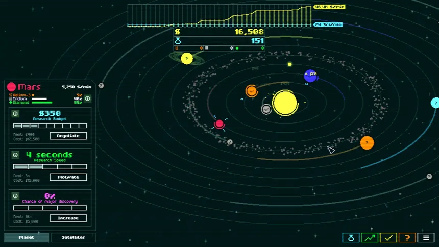 Скриншот 4 к игре Incremental Orbits