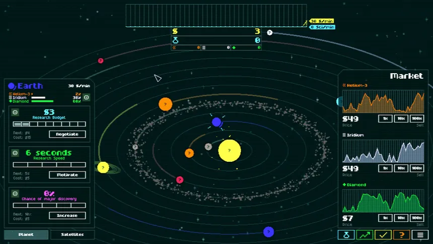 Скриншот 6 к игре Incremental Orbits