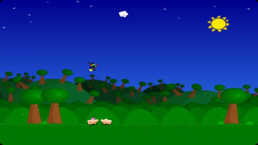 Скриншот 1 к игре Boby and the Witch