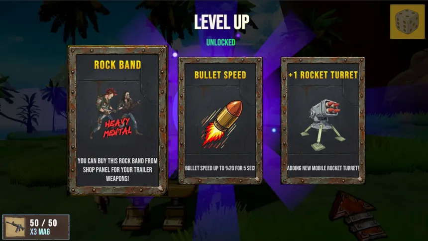 Скриншот 2 к игре Heavy Mental: A Co-op Action Roguelite