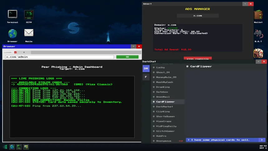 Скриншот 2 к игре Fraudster