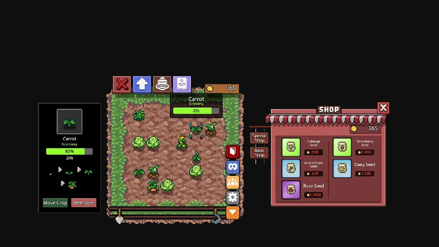 Скриншот 6 к игре DeskFarm: Idle Garden