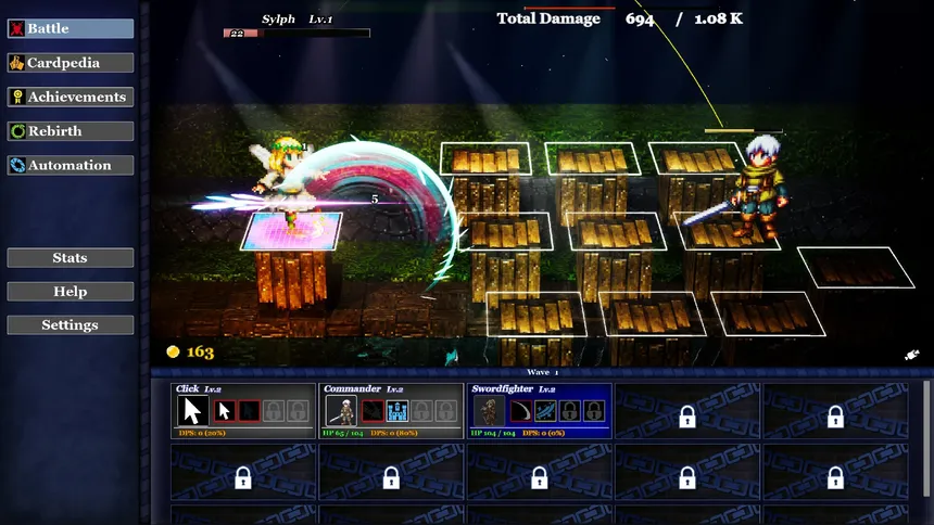 Скриншот 4 к игре クリッカータクティクス：記憶の断章