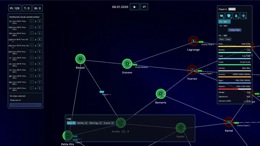 Скриншот 4 к игре Space Fleet Logistics
