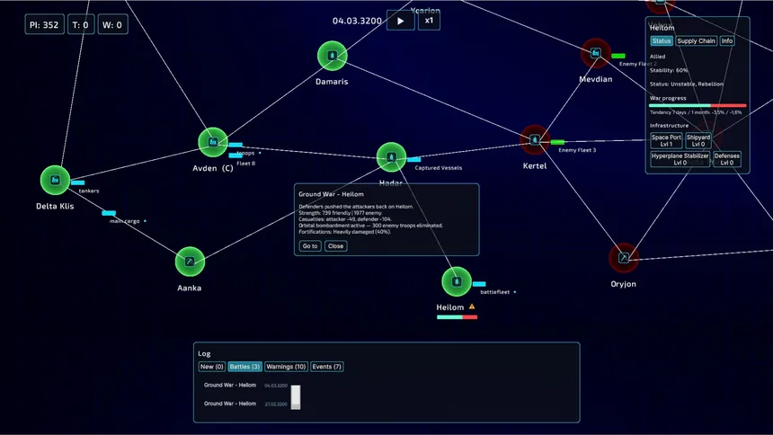 Скриншот 6 к игре Space Fleet Logistics