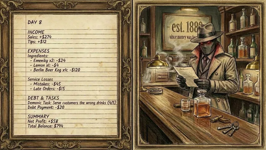 Скриншот 2 к игре Bar Simulator