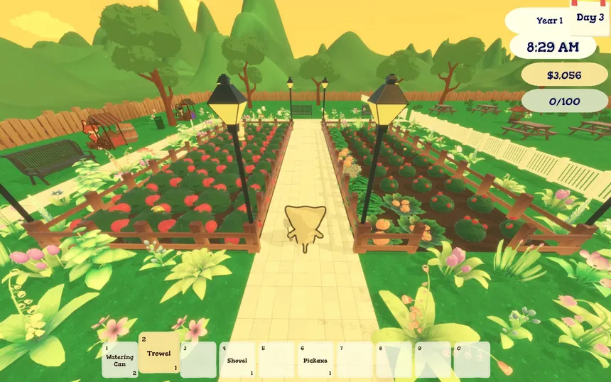 Скриншот 1 к игре Mellow's Garden