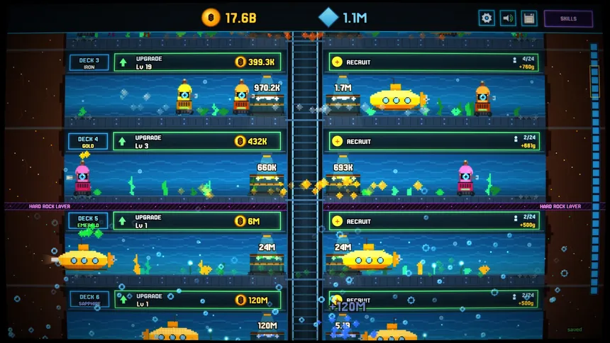 Скриншот 3 к игре Idle Aqua Driller
