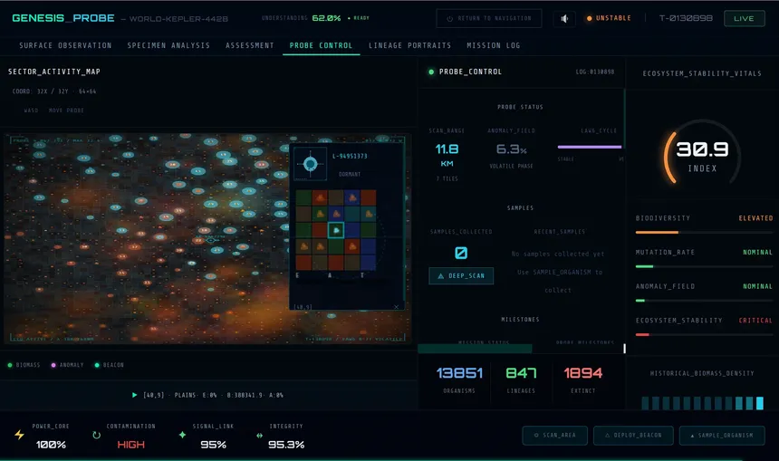 Скриншот 1 к игре The Universe Won't Pause