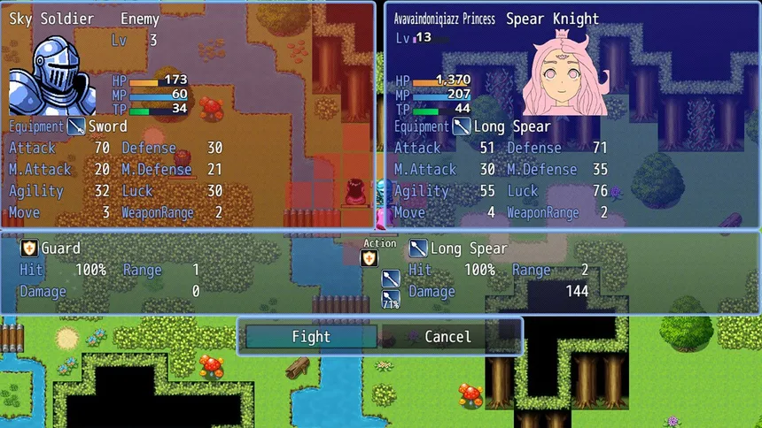 Скриншот 4 к игре Aakihiko Aaruberutasu Aadisony Aazumeragi: SRPG Tactical