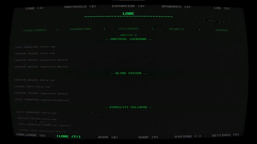 Скриншот 1 к игре Entropy Archive