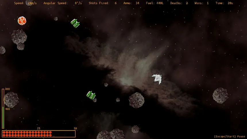Скриншот 2 к игре Abominable Asteroids