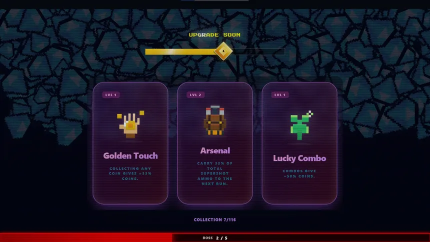Скриншот 1 к игре ARCADE LOOP: ROGUELIKE