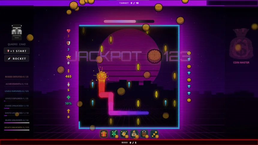 Скриншот 2 к игре ARCADE LOOP: ROGUELIKE