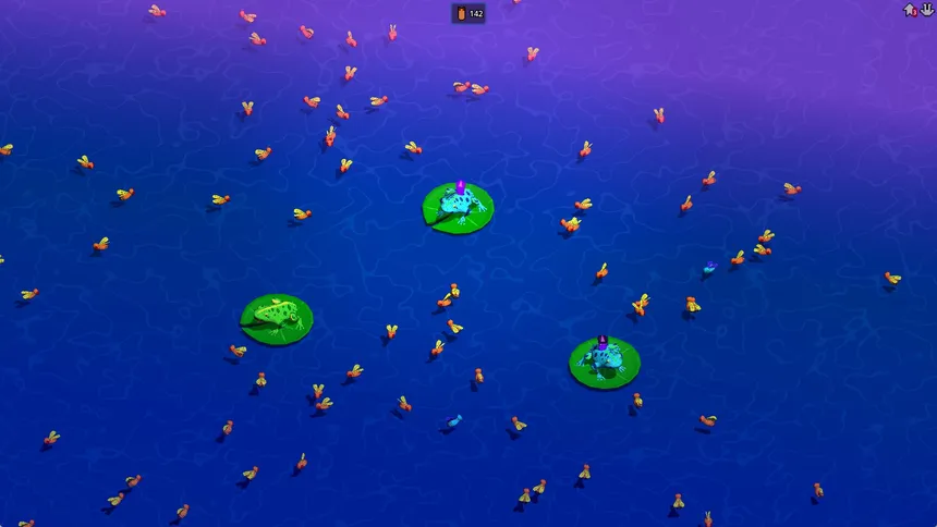Скриншот 1 к игре Feast for Frogs