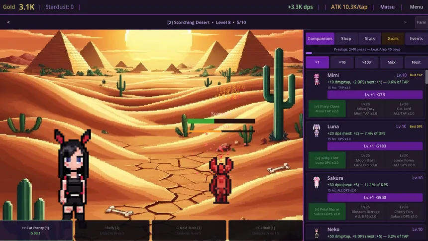 Скриншот 4 к игре CatBun Idle