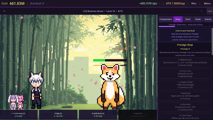 Скриншот 8 к игре CatBun Idle