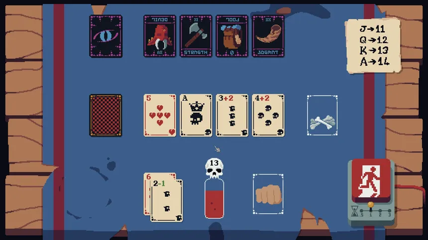 Скриншот 4 к игре Scoundrel: Deck Crawler