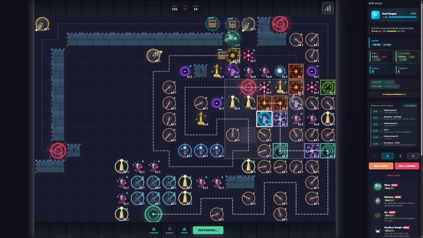 Скриншот 2 к игре Flux Tower Defense