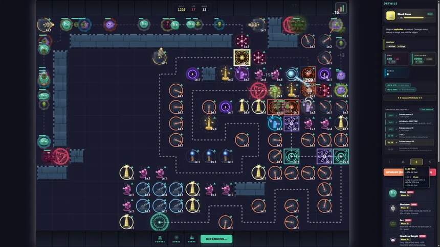 Скриншот 6 к игре Flux Tower Defense