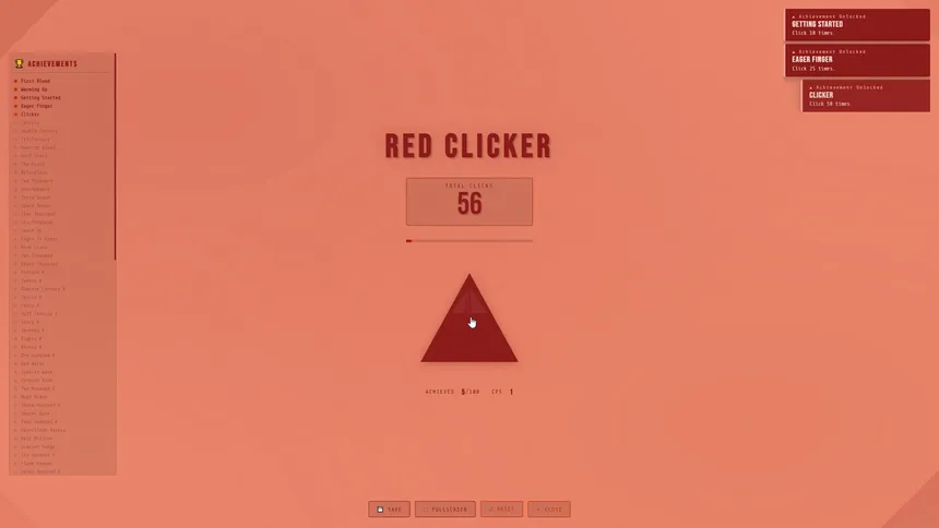 Скриншот 3 к игре Red Clicker