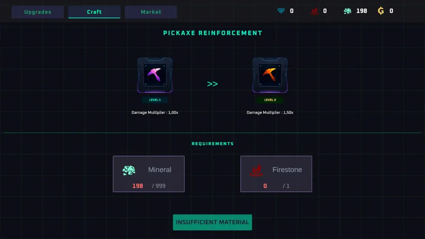 Скриншот 4 к игре Nullvein: Incremental Mining Evolution