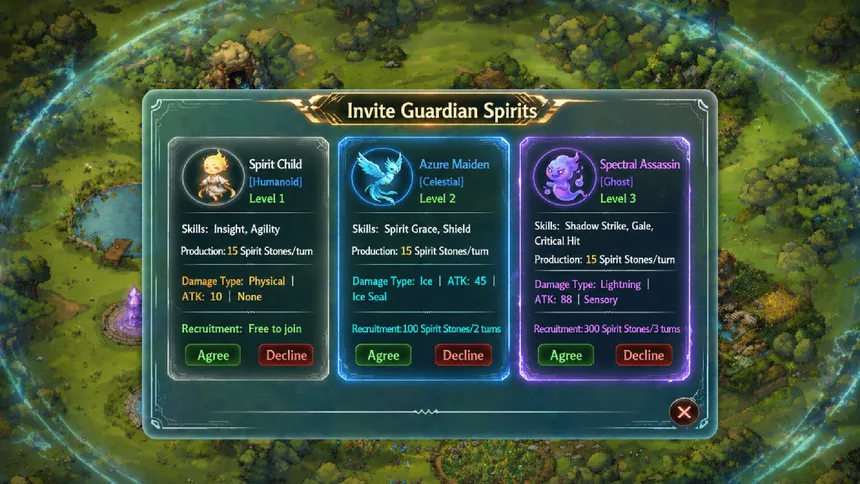 Скриншот 3 к игре 结界大阵：生灵庇护所 Warding Sanctum: Creature Refuge