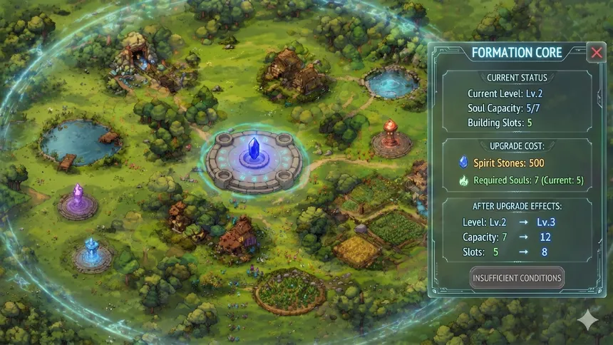 Скриншот 5 к игре 结界大阵：生灵庇护所 Warding Sanctum: Creature Refuge