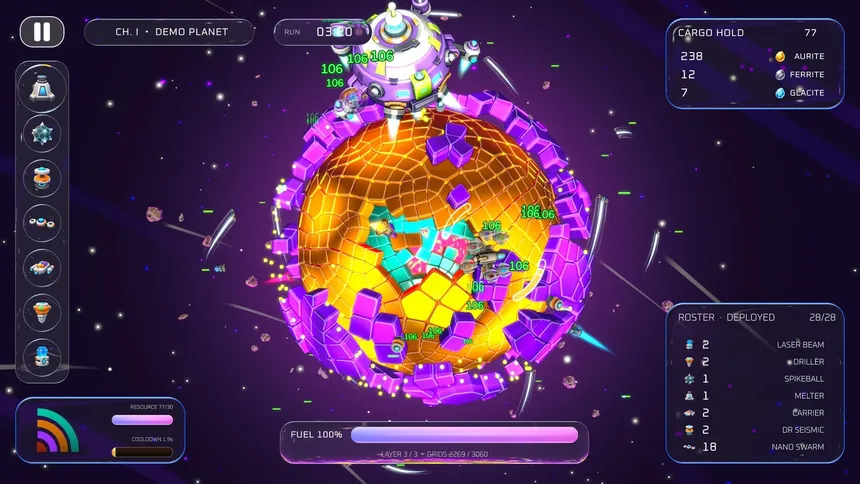Скриншот 1 к игре One More Core