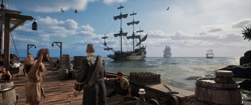 Скриншот 2 к игре Dawn of Piracy: Caribbean Tides