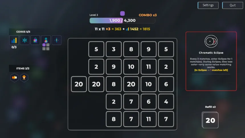 Скриншот 3 к игре Iris Grid