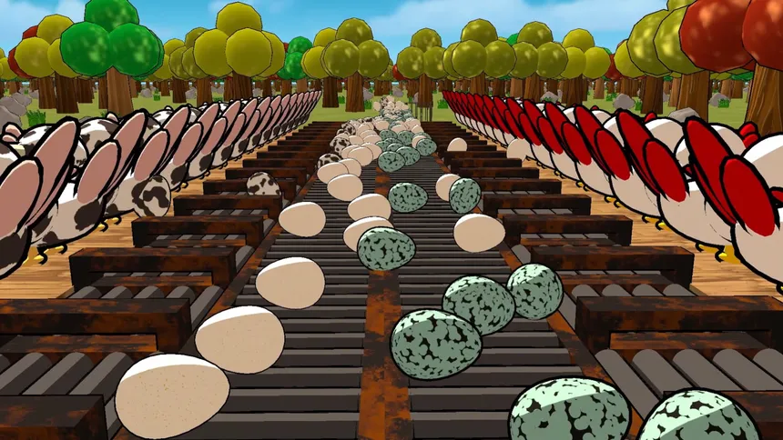 Скриншот 1 к игре Billion Egg Farm