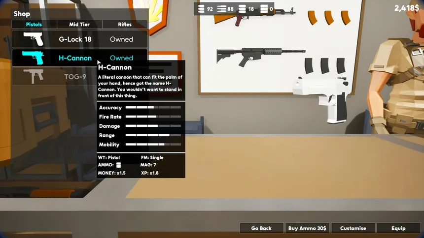 Скриншот 7 к игре A Game About Shooting Targets