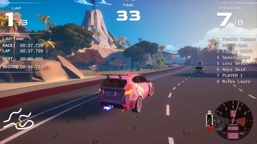 Скриншот 2 к игре GViRacer
