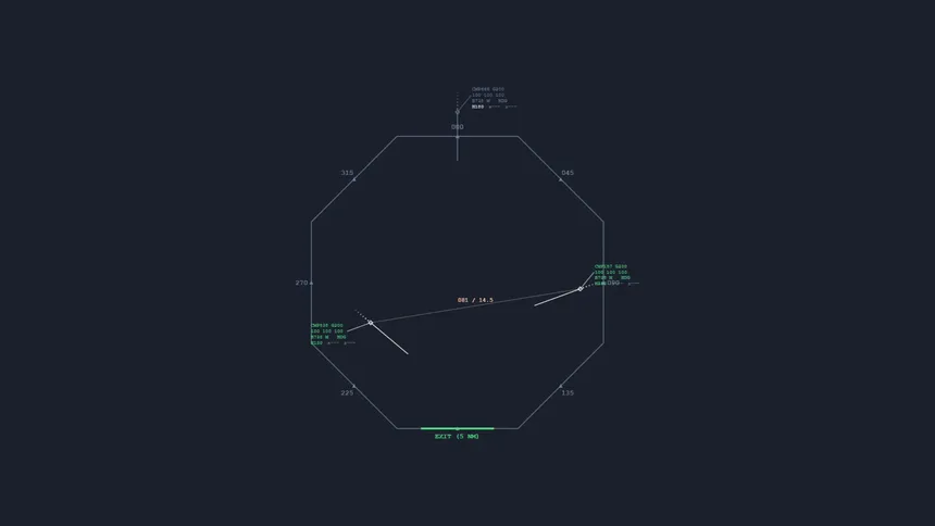 Скриншот 4 к игре Aether FIR ATC Simulator