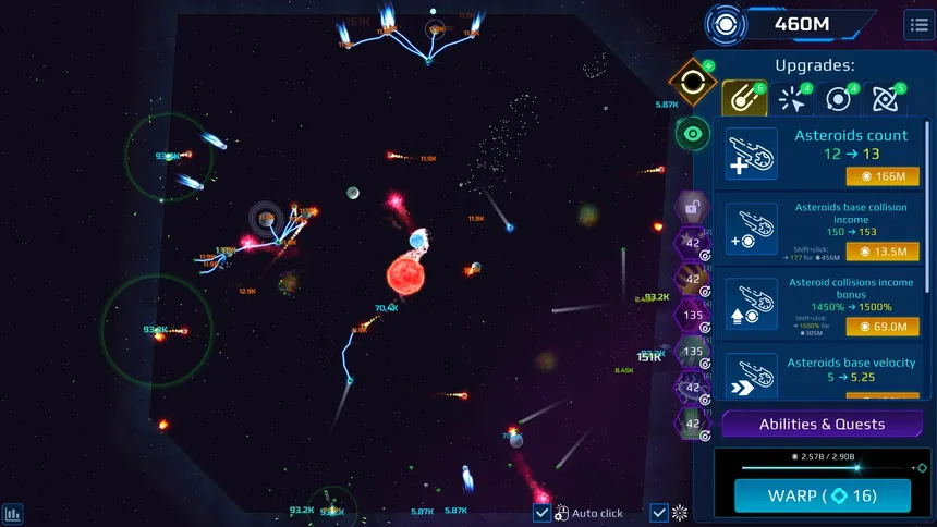 Скриншот 4 к игре Astromental Incremental