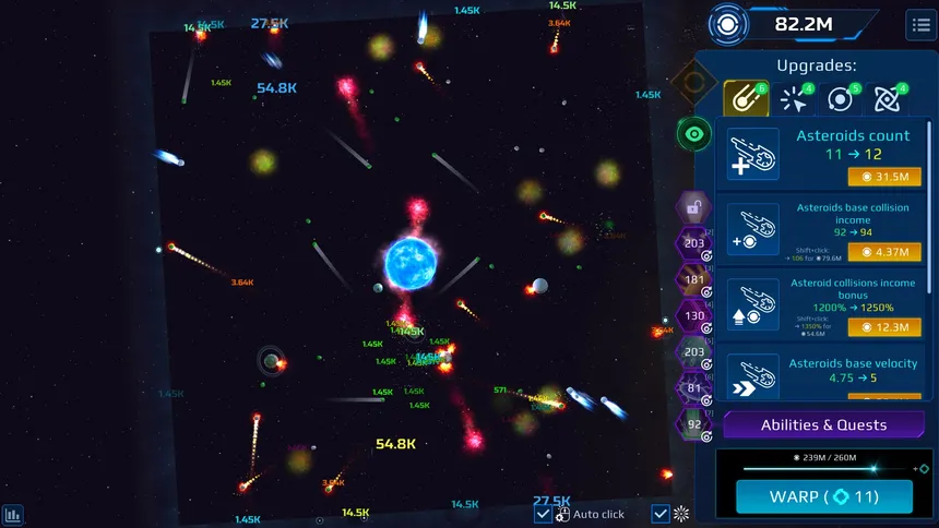 Скриншот 8 к игре Astromental Incremental