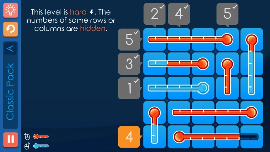 Скриншот 4 к игре Grids of Thermometers