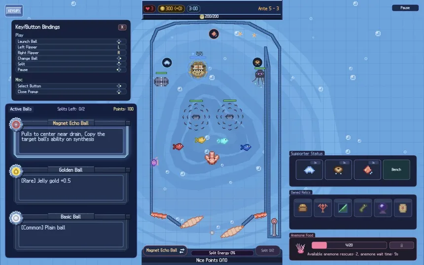 Скриншот 1 к игре Pinball Tide