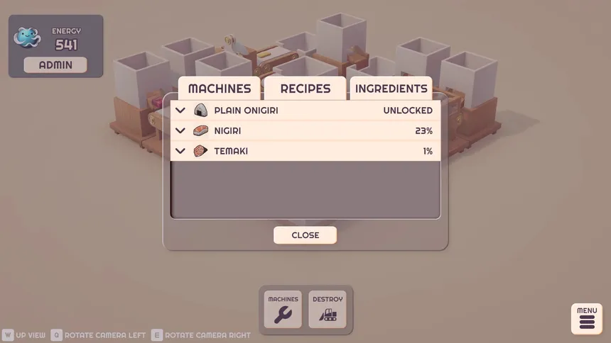 Скриншот 3 к игре Mini Sushi Factory
